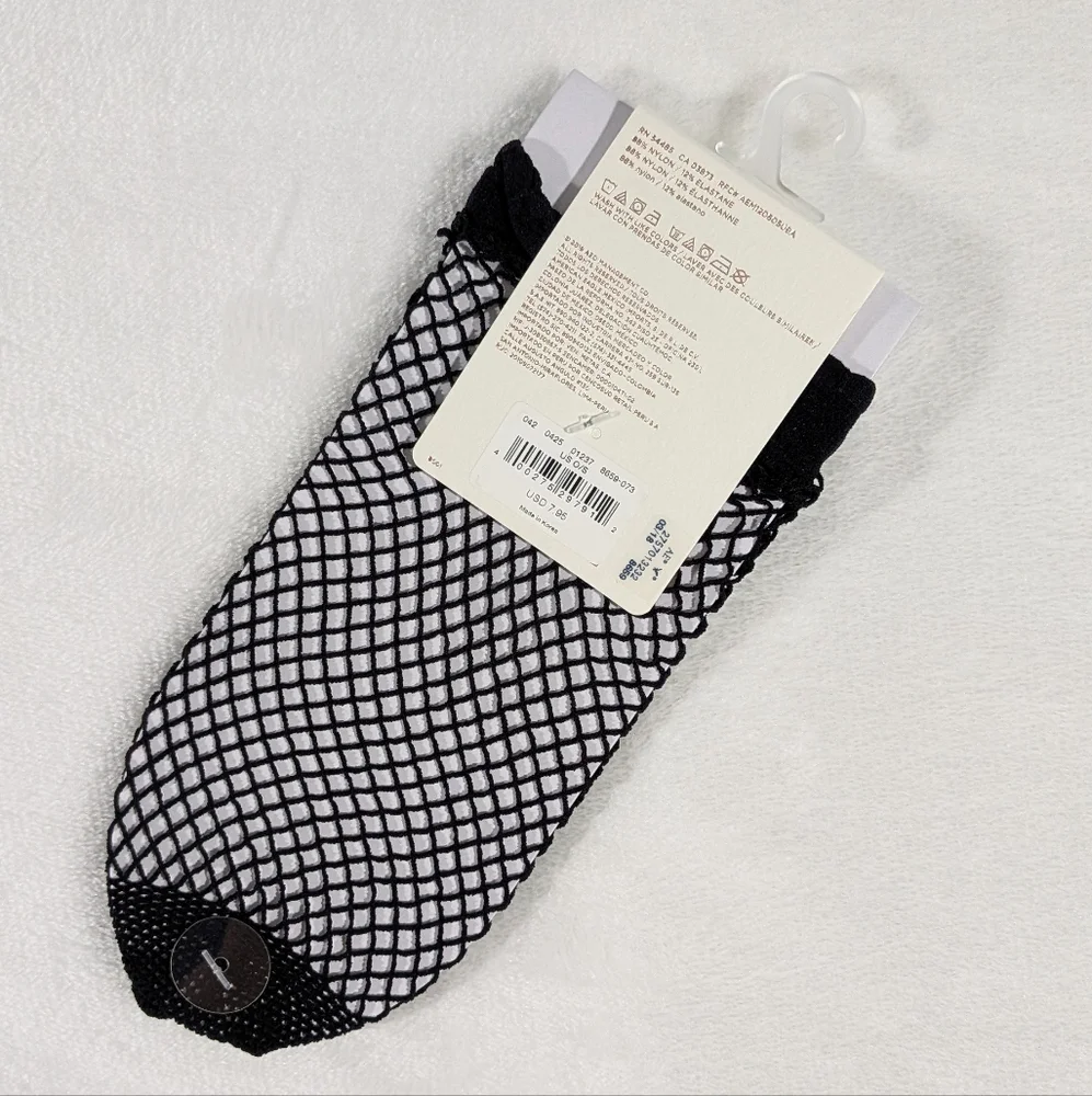 ❤️ Fishnet Quarter Length Socks